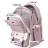 Waterproof Lightweight Girls’ Backpack – Fashionable School & Travel Bag with Colour-Print for Women & Children 🎒