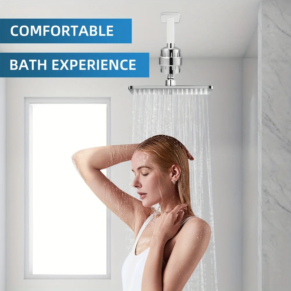 Multi-Layer Bathtub Water Purifier Filter – Household Shower & Bath Water Cleaner