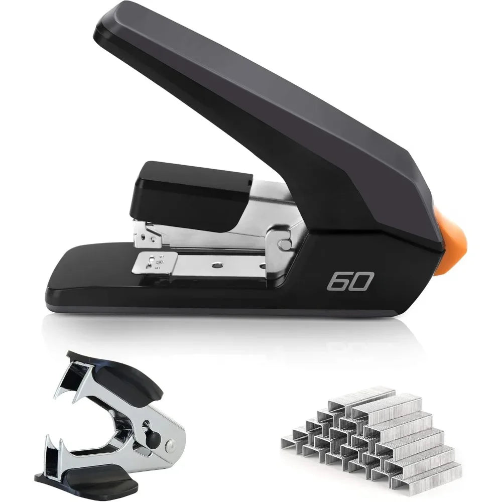Easy Heavy-Duty One-Touch Stapler – Ergonomic, Easy-Load Office Stapler for Smooth Stapling
