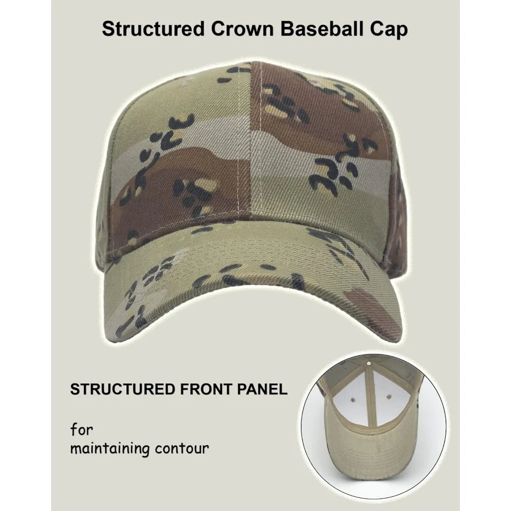 Structured Baseball Cap – Adjustable Performance Hat with Custom Embroidery for Outdoor Sports & Daily Wear