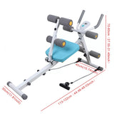 2-in-1 Supine Board & Body Shaper – Adjustable Ab Machine with 4 Strength Levels & Double Spring Assist (330 lbs Capacity)