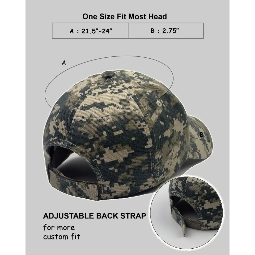 Structured Baseball Cap – Adjustable Performance Hat with Custom Embroidery for Outdoor Activities