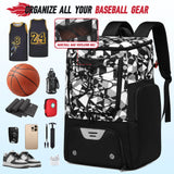 Sports Training Basketball Backpack – Ball Holder + Shoe Compartment | Gym, Soccer & Outdoor Sports Bag