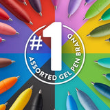 InkJoy Gel Pens – 0.7 mm Medium Point Smooth Writing Pens with Ergonomic Grip (4 Colors)