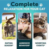 Hemp Cat Calming Treats – Anxiety & Stress Relief with Melatonin for Kittens & Cats, Made in USA, 60ct Jar