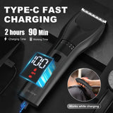 Sejoy Professional Electric Hair Clipper for Men – Adjustable 20-Gear Rechargeable Hair Trimmer