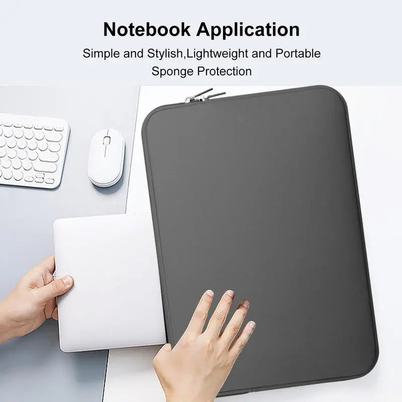 11–15″ Laptop Sleeve Bag – Shockproof Notebook Case for Xiaomi, HP, Lenovo & More, Slim Protective Cover for Men & Women
