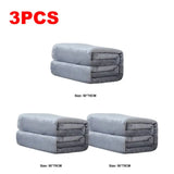 Flannel Fleece Blanket – Cozy Soft Plush Winter Blanket, Multi-Functional Thermal Throw for Home & Office (1–10PCS Options)