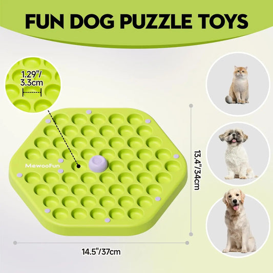Mewoofun Level 4 Dog Puzzle Toy – Advanced IQ Training & Slow Feeder for All Breeds