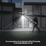 Solar Motion Sensor Lights 4-Pack – 6500K Pure White Outdoor Wall Lamps, IP65 Waterproof Cordless Security Lights for Driveways & Gardens