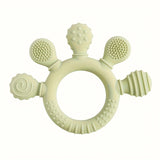 “Baby Silicone Teether – Soft BPA-Free Teething Stick Toy for Grasp Training, Biting & Chewing Relief for Infants & Toddlers”