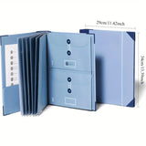 Multifunctional Binder Organizer Folders – File Storage with Label Pockets for School & Office 📁✨