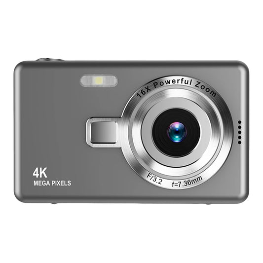 4K & 1080P Digital Vlogging Camera – Anti-Shake, Autofocus, 2.4" IPS Screen, Photography for Kids & Beginners