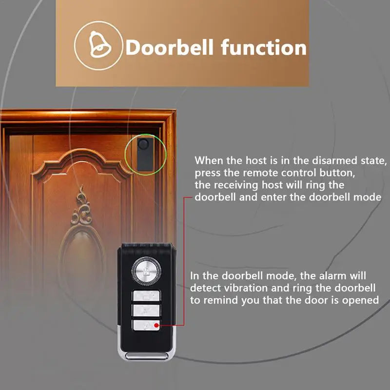 🚗 Car Vibration Alarm – 110dB Anti-Theft Security Alarm with Vibration Sensor for Car, Truck, SUV & RV