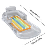 Inflatable Floating Water Sports Seat – Foldable & Portable Pool Chair for Summer Relaxation & Fun