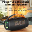 Zealot P12 60 W Wireless Outdoor Speaker – Dual-Pairing Subwoofer with 8,000mAh Battery for Home, Car & Travel