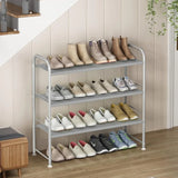 3-Tier Shoe Rack – Storage Organizer for Closet & Entryway (Grey)