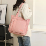 Single-Shoulder Large Capacity Waterproof Travel Shoulder Bag for Women – Multi-Pocket Shopping & Outdoor Purse