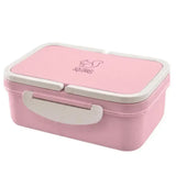Eco-Wheat Straw Portable Lunch Box – Microwave Safe Bento Food Storage Container for Students & Camping 🍱🌾