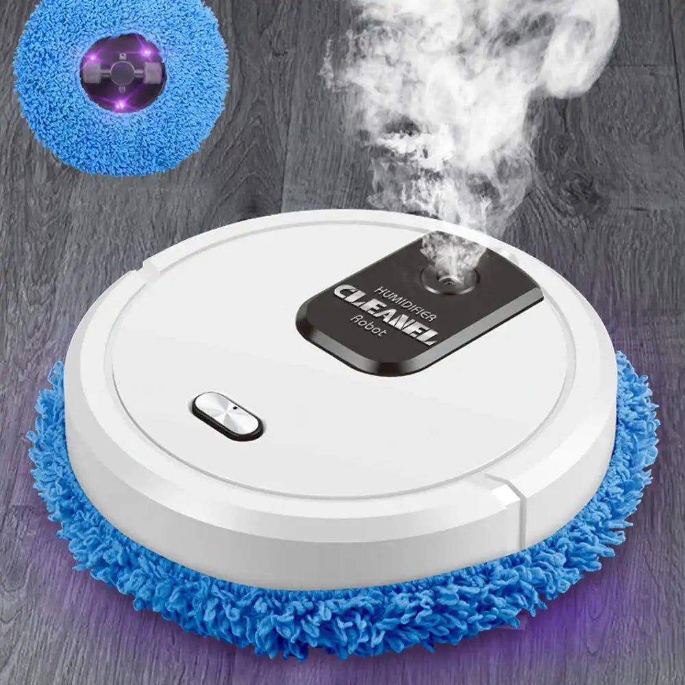 Silent Intelligent Sweeping & Mopping Robot – Wet & Dry 2-in-1 Smart Floor Cleaner 🤖🧼
