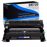 High-Yield Brother TN-750 Black Toner (8,000 Pages) + DR-720 Drum Unit (30,000 Pages) Combo