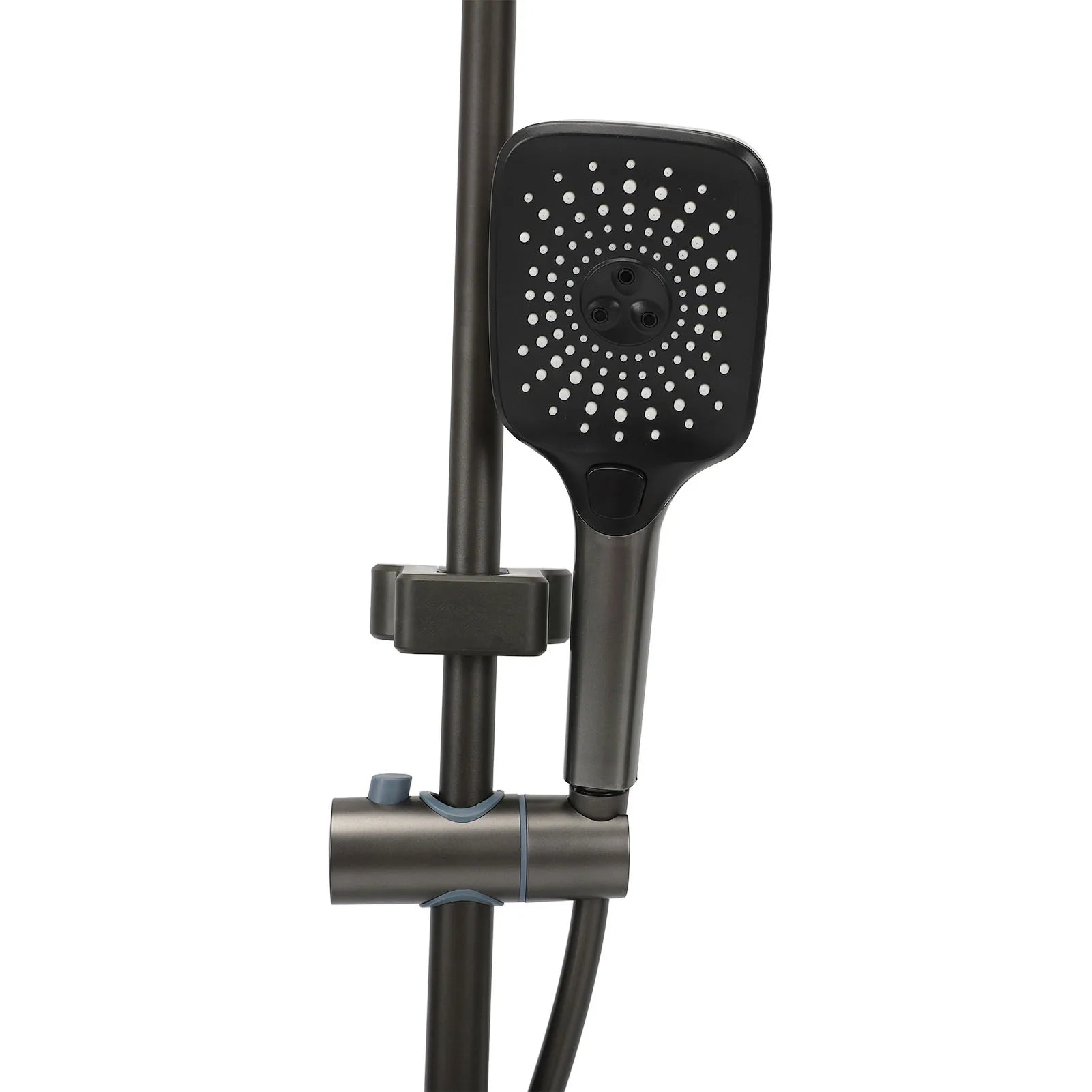 Premium Rainfall Shower Head Set with Handheld Sprayer – Push-Button Flow Control, NPT 1/2"