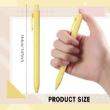 50 PCS Retractable Ballpoint Pens – Medium Point 1.0mm Comfortable Writing Pens for School & Teachers