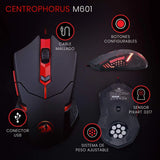 Redragon S101 Gaming Keyboard & M601 Mouse Combo – RGB Backlit Keyboard with Programmable Backlit Gaming Mouse (Value Set)