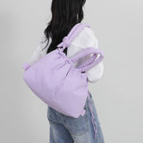 Puffer Tote Bag for Women Adjustable Strap Shoulder Bag Nylon Large Capacity Puffy Purse for Shopping Travel