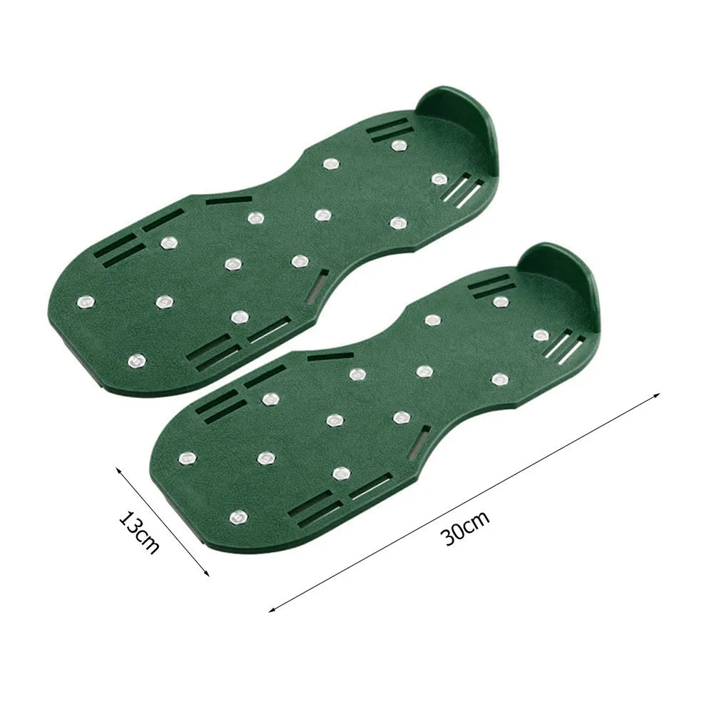 Lawn Aerator Nail Sandals – Scarification Cultivator Spike Shoes for Yard & Grass