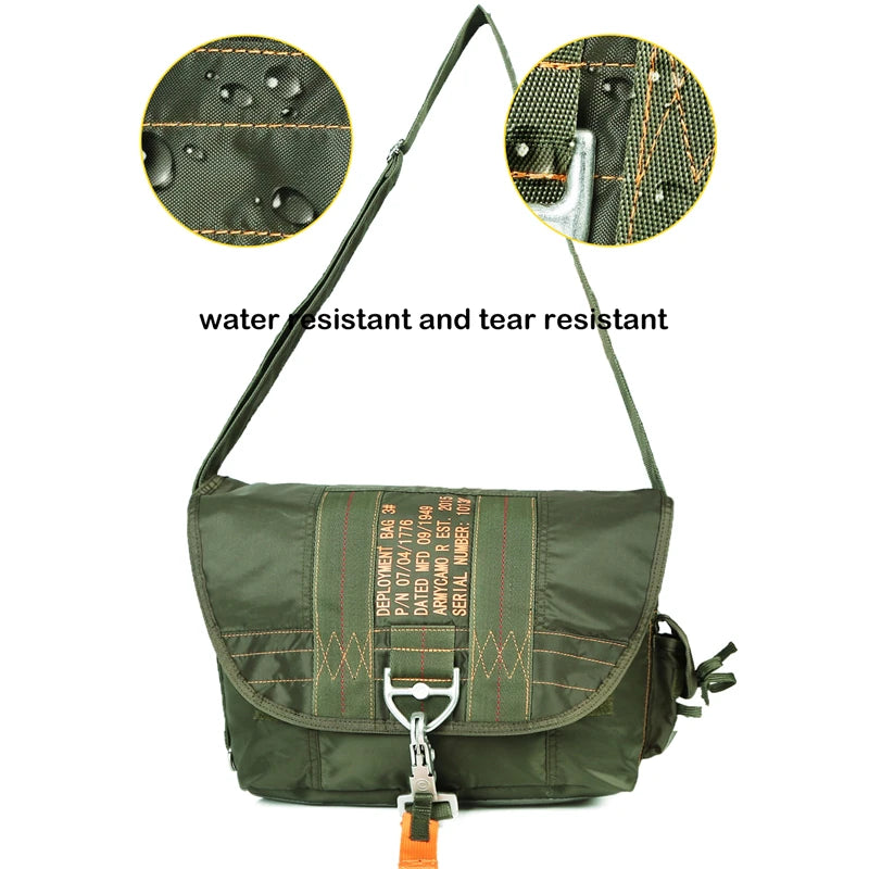 Tactical Waterproof Sling Bag – Outdoor Nylon Chest Pack for Men | Travel, Trekking & Camping Rover Daypack