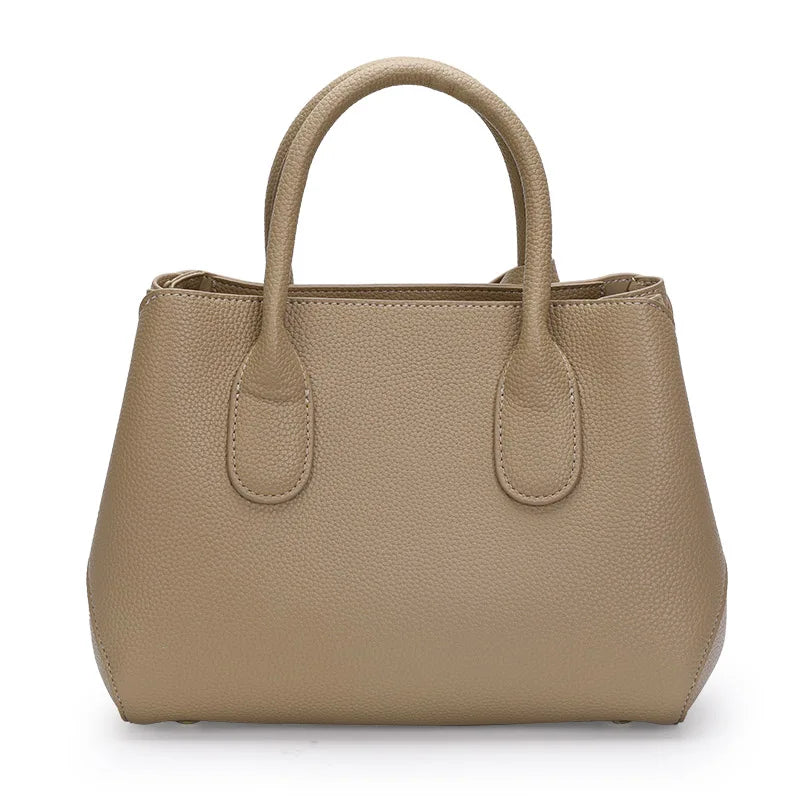 Aidrani First-Layer Cowhide Large Capacity Commuter Messenger & Shoulder Bag for Women (2024 Edition)