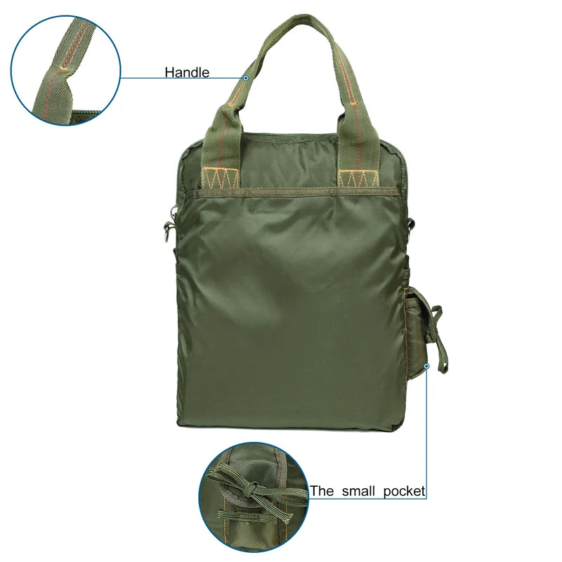 Unisex Shoulder & Crossbody Tote Bag – Casual Travel Messenger Handbag for Men and Women, Student & Daily Use
