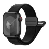 Magnetic Loop Nylon Apple Watch Band – Bracelet Style Strap for Ultra 2, SE & Series 3–9, Compatible with 38/40/41/42/44/45/49mm Models