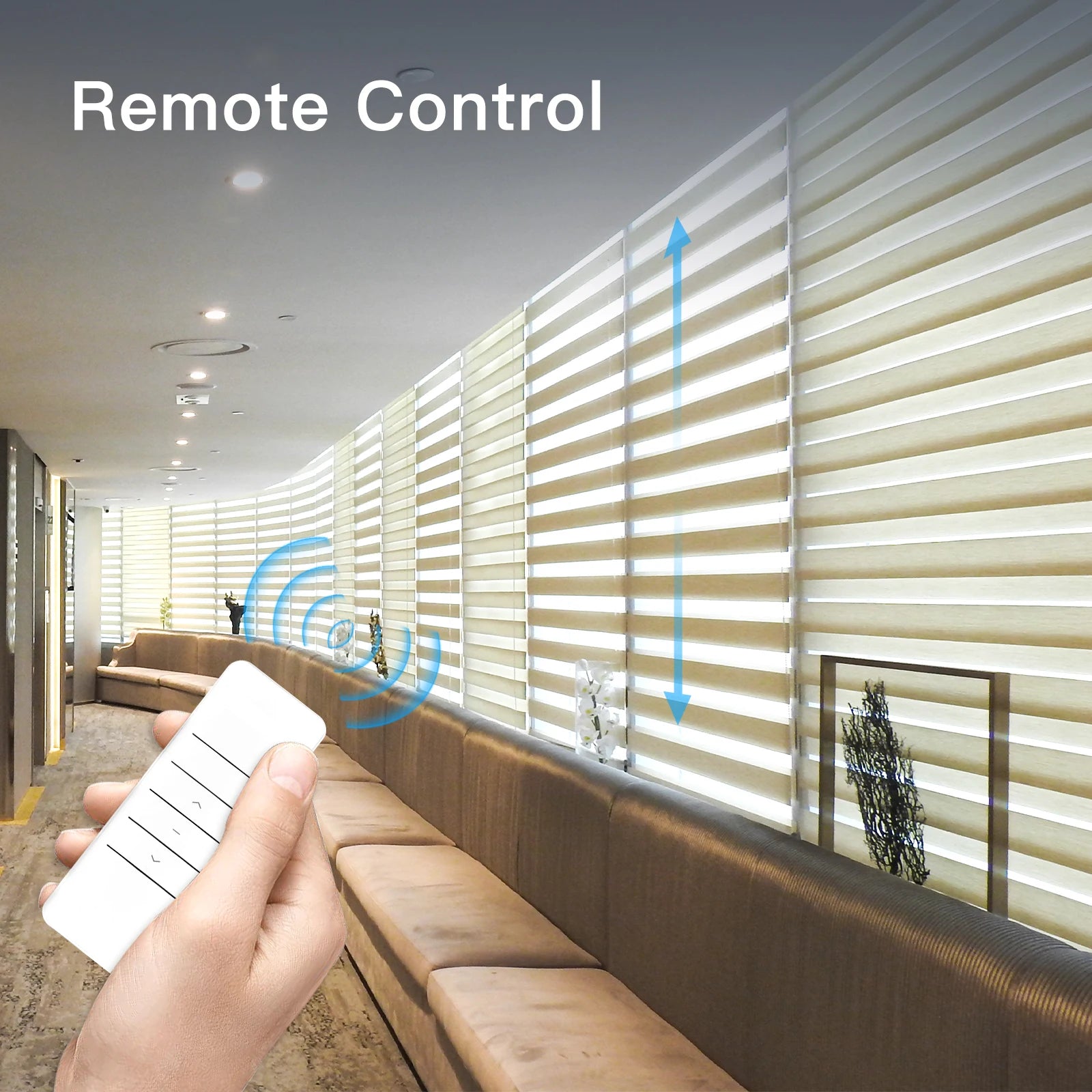MOES Tuya WiFi Smart Motor for Roller Blinds – Electric Chain Drive with RF Remote & Alexa/Google Control ⚡🏠