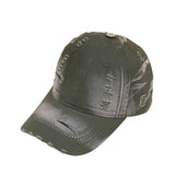 Classic Distressed Denim Baseball Cap – Vintage Adjustable Dad Hat for Outdoor Sports, Travel & Casual Wear