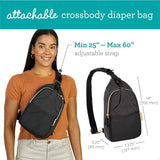 Flip 4-in-1 Convertible Baby Carrier & Crossbody Diaper Bag – Adjustable Ergonomic Babywearing Essential for Newborns