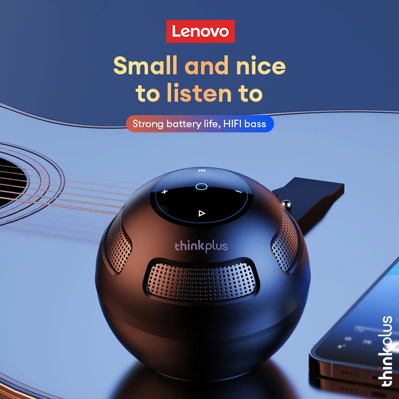 Lenovo TS5 Portable Bluetooth Speaker – HiFi Stereo Outdoor Wireless Music Player with Long Battery Life (Ships from US)