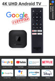 IoTwe Android 12.0 Smart TV Box – Quad-Core Google Certified Media Player with 4K HDR, Dolby Digital, WiFi 6 & Keyboard