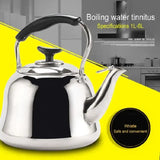 3 L Stainless Steel Whistle Kettle – Thick Food-Grade Tea Kettle for Induction, Gas, Camping