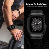 Camouflage Sport Case & Waterproof Strap for Apple Watch (42–45 mm)