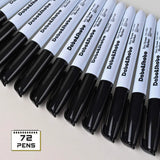 Dry Erase Markers – 80-Pack Black Chisel Tip Whiteboard Pens for School, Office & Home 🖊️