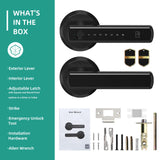 Viladepot Smart Lock – Fingerprint & App Control Door Lock with Touchscreen Keypad