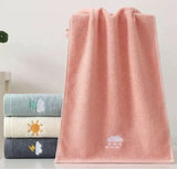 “Set of 4 Soft Cotton Bathroom Hand Towels – Highly Absorbent Towels for Bath, Face, Gym & Everyday Use”