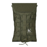 KRYDEX 500D Tactical Hydration Carrier – MOLLE 50oz Water Bladder Pouch | 1.5L Outdoor Hiking Hydration Pack