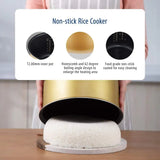 Japanese Rice Cooker with Fuzzy Logic Technology – 10 Cup Uncooked / 20 Cup Cooked, Large Capacity Rice Maker with 24-Hour Delay Timer