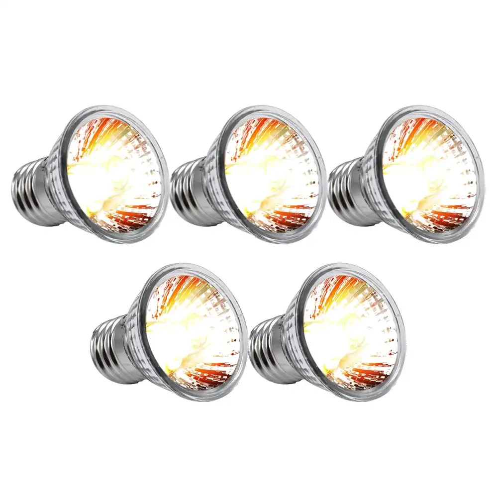 UVA + UVB Pet Reptile Heating Lamp – 25W/50W/75W Heat Light Bulb for Turtles, Lizards & Amphibians, Full Spectrum Sunlamp for Terrariums