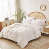 7-Piece Bohemian Tufted Comforter Set – Soft All-Season Bedding Ensemble