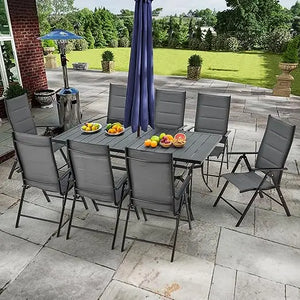 Grey 9pcs foldable C