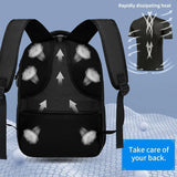 15.6" Anti-Theft School Laptop Backpack – Water-Resistant USB Charging Bookbag for Teen Boys & Men | Ergonomic Travel Daypack